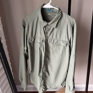 Columbia Men's Green Outdoor Jacket size small